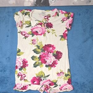 Lou Lou & Company Floral Romper 6-12 Montha